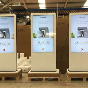 Interactive kiosks & touchscreens