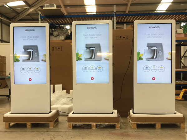 Interactive kiosks & touchscreens