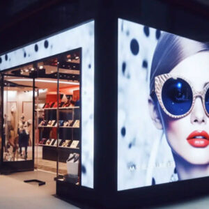 LED walls & window displays